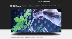 Desktop Screenshot of biotech.cegepsth.qc.ca